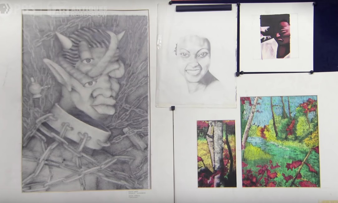 Grafiki 17-letniego Kanye Westa pojawiły się w programie o antykach